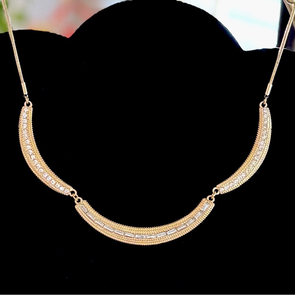 ISC Rhinestone Choker Necklace - Picture 2 of 2